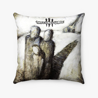Pastele Three Days Grace Custom Pillow Case Personalized Spun Polyester Square Pillow Cover Decorative Cushion Bed Sofa Throw Pillow Home Decor