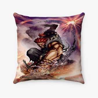 Pastele Akuma Street Fighter Custom Pillow Case Personalized Spun Polyester Square Pillow Cover Decorative Cushion Bed Sofa Throw Pillow Home Decor