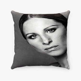 Pastele Barbra Streisand Custom Pillow Case Personalized Spun Polyester Square Pillow Cover Decorative Cushion Bed Sofa Throw Pillow Home Decor