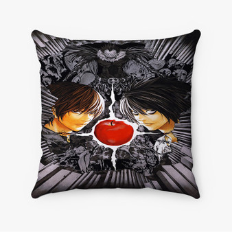 Pastele Death Note Good Art Custom Pillow Case Personalized Spun Polyester Square Pillow Cover Decorative Cushion Bed Sofa Throw Pillow Home Decor