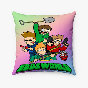 Pastele Eddsworld Good Custom Pillow Case Personalized Spun Polyester Square Pillow Cover Decorative Cushion Bed Sofa Throw Pillow Home Decor