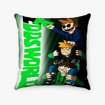 Pastele Eddsworld Movie Custom Pillow Case Personalized Spun Polyester Square Pillow Cover Decorative Cushion Bed Sofa Throw Pillow Home Decor