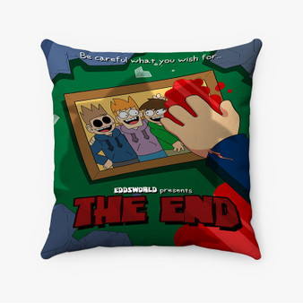 Pastele Eddsworld The End Good Custom Pillow Case Personalized Spun Polyester Square Pillow Cover Decorative Cushion Bed Sofa Throw Pillow Home Decor