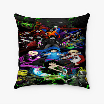 Pastele Homestuck Characters Custom Pillow Case Personalized Spun Polyester Square Pillow Cover Decorative Cushion Bed Sofa Throw Pillow Home Decor
