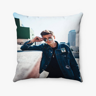 Pastele Jonah Marais Why Don t We Good Art Custom Pillow Case Personalized Spun Polyester Square Pillow Cover Decorative Cushion Bed Sofa Throw Pillow Home Decor