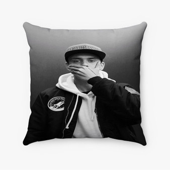 Pastele Logic Music Custom Pillow Case Personalized Spun Polyester Square Pillow Cover Decorative Cushion Bed Sofa Throw Pillow Home Decor