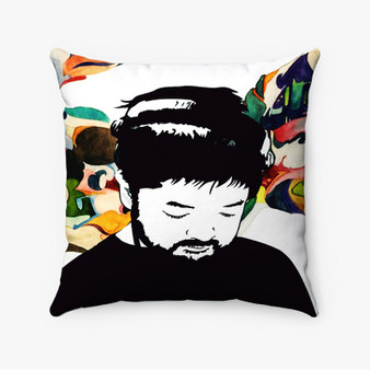 Pastele Nujabes Japanese Rapper Good Custom Pillow Case Personalized Spun Polyester Square Pillow Cover Decorative Cushion Bed Sofa Throw Pillow Home Decor