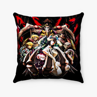 Pastele Overlord Anime Custom Pillow Case Personalized Spun Polyester Square Pillow Cover Decorative Cushion Bed Sofa Throw Pillow Home Decor