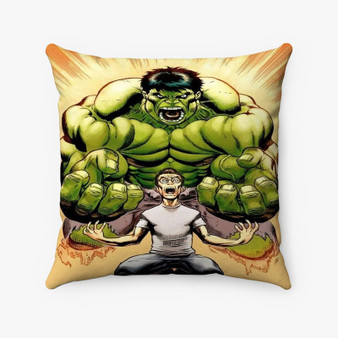 Pastele Hulk Custom Pillow Case Personalized Spun Polyester Square Pillow Cover Decorative Cushion Bed Sofa Throw Pillow Home Decor