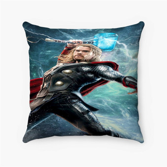 Pastele Thor Marvel Custom Pillow Case Personalized Spun Polyester Square Pillow Cover Decorative Cushion Bed Sofa Throw Pillow Home Decor