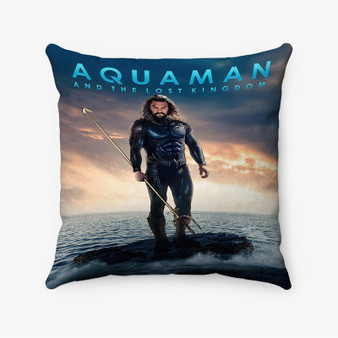 Pastele Aquaman and the Lost Kingdom Custom Pillow Case Awesome Personalized Spun Polyester Square Pillow Cover Decorative Cushion Bed Sofa Throw Pillow Home Decor