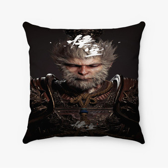 Pastele Black Myth Wukong Custom Pillow Case Awesome Personalized Spun Polyester Square Pillow Cover Decorative Cushion Bed Sofa Throw Pillow Home Decor