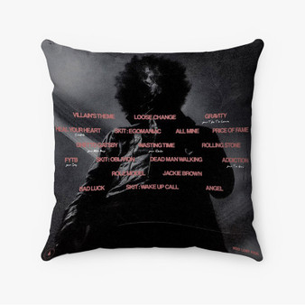 Pastele Brent Faiyaz Wasteland Custom Pillow Case Awesome Personalized Spun Polyester Square Pillow Cover Decorative Cushion Bed Sofa Throw Pillow Home Decor