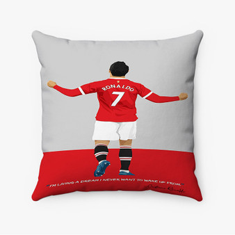 Pastele Cristiano Ronaldo Custom Pillow Case Awesome Personalized Spun Polyester Square Pillow Cover Decorative Cushion Bed Sofa Throw Pillow Home Decor