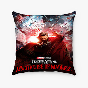 Pastele Doctor Strange in the Multiverse of Madness Custom Pillow Case Awesome Personalized Spun Polyester Square Pillow Cover Decorative Cushion Bed Sofa Throw Pillow Home Decor