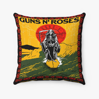 Pastele Guns N Roses Brisband Australia Custom Pillow Case Awesome Personalized Spun Polyester Square Pillow Cover Decorative Cushion Bed Sofa Throw Pillow Home Decor