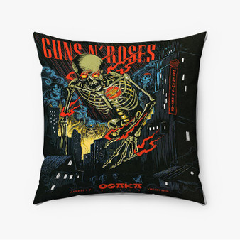 Pastele Guns N Roses Osaka Japan jpeg Custom Pillow Case Awesome Personalized Spun Polyester Square Pillow Cover Decorative Cushion Bed Sofa Throw Pillow Home Decor