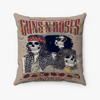 Pastele Guns N Roses Park Hayarkon Tel Aviv jpeg Custom Pillow Case Awesome Personalized Spun Polyester Square Pillow Cover Decorative Cushion Bed Sofa Throw Pillow Home Decor