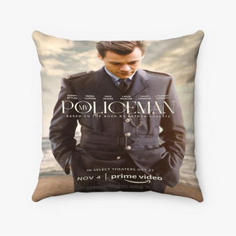 Pastele My Policeman Harry Styles Custom Pillow Case Awesome Personalized Spun Polyester Square Pillow Cover Decorative Cushion Bed Sofa Throw Pillow Home Decor