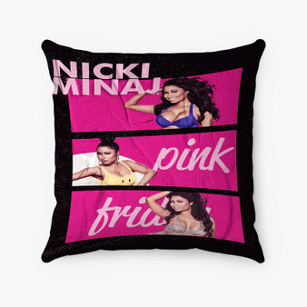 Pastele Nicki Minaj Pink Friday Custom Pillow Case Awesome Personalized Spun Polyester Square Pillow Cover Decorative Cushion Bed Sofa Throw Pillow Home Decor