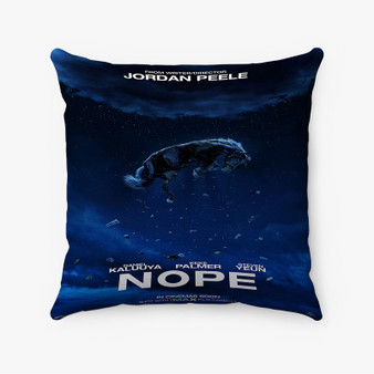 Pastele Nope Movie Custom Pillow Case Awesome Personalized Spun Polyester Square Pillow Cover Decorative Cushion Bed Sofa Throw Pillow Home Decor