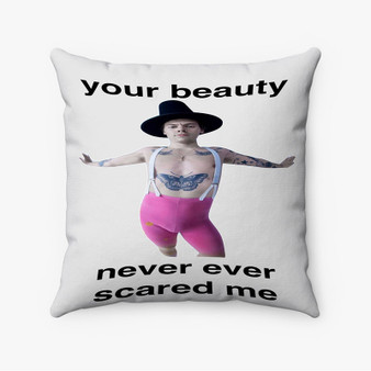 Pastele Pilgrim Harry Styles Beauty Custom Pillow Case Awesome Personalized Spun Polyester Square Pillow Cover Decorative Cushion Bed Sofa Throw Pillow Home Decor