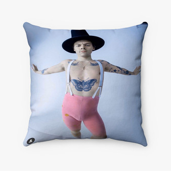 Pastele Pilgrim Harry Styles Custom Pillow Case Awesome Personalized Spun Polyester Square Pillow Cover Decorative Cushion Bed Sofa Throw Pillow Home Decor