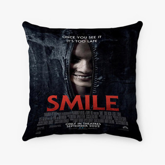 Pastele Smile Movie Custom Pillow Case Awesome Personalized Spun Polyester Square Pillow Cover Decorative Cushion Bed Sofa Throw Pillow Home Decor