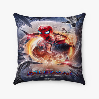 Pastele Spider Man No Way Home Doctor Strange Custom Pillow Case Awesome Personalized Spun Polyester Square Pillow Cover Decorative Cushion Bed Sofa Throw Pillow Home Decor