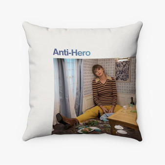 Pastele Taylor Swift Anti Hero Custom Pillow Case Awesome Personalized Spun Polyester Square Pillow Cover Decorative Cushion Bed Sofa Throw Pillow Home Decor