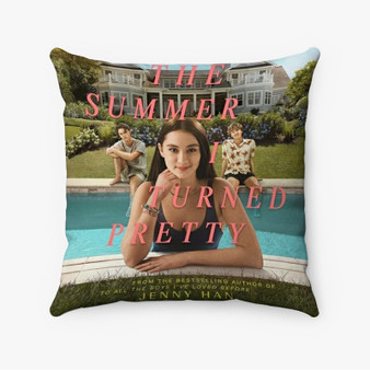 Pastele The Summer I Turned Pretty 2 Custom Pillow Case Awesome Personalized Spun Polyester Square Pillow Cover Decorative Cushion Bed Sofa Throw Pillow Home Decor