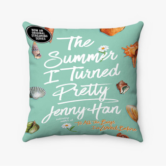 Pastele The Summer I Turned Pretty 4 Custom Pillow Case Awesome Personalized Spun Polyester Square Pillow Cover Decorative Cushion Bed Sofa Throw Pillow Home Decor