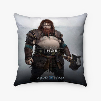 Pastele Thor God of War Ragnar k Custom Pillow Case Awesome Personalized Spun Polyester Square Pillow Cover Decorative Cushion Bed Sofa Throw Pillow Home Decor