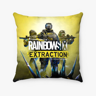Pastele Tom Clancy s Rainbow Six Extraction Custom Pillow Case Awesome Personalized Spun Polyester Square Pillow Cover Decorative Cushion Bed Sofa Throw Pillow Home Decor