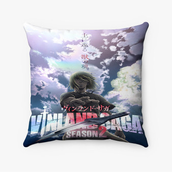 Pastele Vinland Saga Season 2 Anime Custom Pillow Case Awesome Personalized Spun Polyester Square Pillow Cover Decorative Cushion Bed Sofa Throw Pillow Home Decor