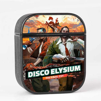 Pastele Disco Elysium The Final Cut Custom AirPods Case Cover Awesome Personalized Apple AirPods Gen 1 AirPods Gen 2 AirPods Pro Hard Skin Protective Cover Sublimation Cases