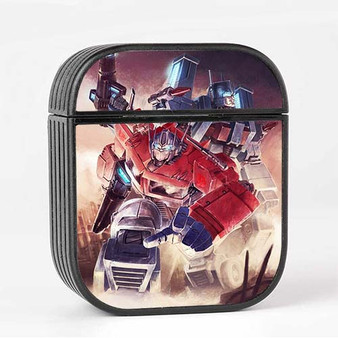 Pastele G1 Transformers Custom AirPods Case Cover Awesome Personalized Apple AirPods Gen 1 AirPods Gen 2 AirPods Pro Hard Skin Protective Cover Sublimation Cases