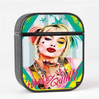 Pastele Harley Quinn jpeg Custom AirPods Case Cover Awesome Personalized Apple AirPods Gen 1 AirPods Gen 2 AirPods Pro Hard Skin Protective Cover Sublimation Cases