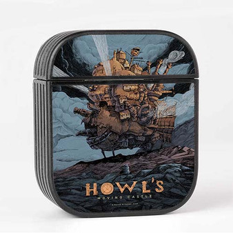 Pastele Howls Moving Castle Custom AirPods Case Cover Awesome Personalized Apple AirPods Gen 1 AirPods Gen 2 AirPods Pro Hard Skin Protective Cover Sublimation Cases