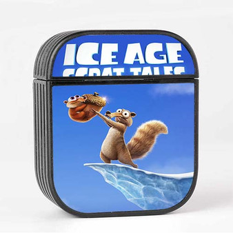 Pastele Ice Age Scrat Tales Custom AirPods Case Cover Awesome Personalized Apple AirPods Gen 1 AirPods Gen 2 AirPods Pro Hard Skin Protective Cover Sublimation Cases