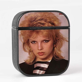 Pastele Kim Wilde 1983 Custom AirPods Case Cover Awesome Personalized Apple AirPods Gen 1 AirPods Gen 2 AirPods Pro Hard Skin Protective Cover Sublimation Cases