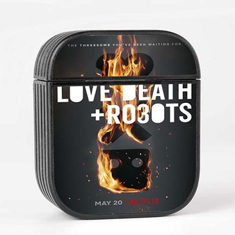 Pastele Love Death Robots Custom AirPods Case Cover Awesome Personalized Apple AirPods Gen 1 AirPods Gen 2 AirPods Pro Hard Skin Protective Cover Sublimation Cases