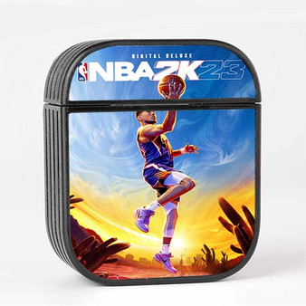 Pastele NBA 2 K23 Deluxe Edition jpeg Custom AirPods Case Cover Awesome Personalized Apple AirPods Gen 1 AirPods Gen 2 AirPods Pro Hard Skin Protective Cover Sublimation Cases