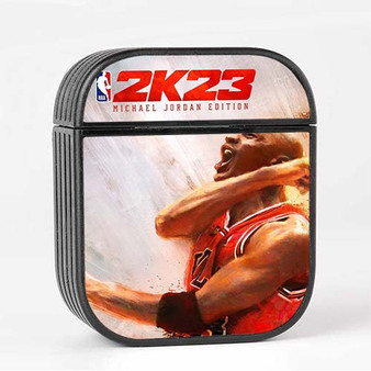 Pastele NBA 2 K23 Michael Jordan Edition Custom AirPods Case Cover Awesome Personalized Apple AirPods Gen 1 AirPods Gen 2 AirPods Pro Hard Skin Protective Cover Sublimation Cases