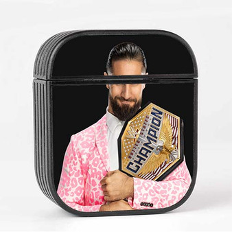 Pastele Seth Rollins WWE Wrestle Mania Custom AirPods Case Cover Awesome Personalized Apple AirPods Gen 1 AirPods Gen 2 AirPods Pro Hard Skin Protective Cover Sublimation Cases