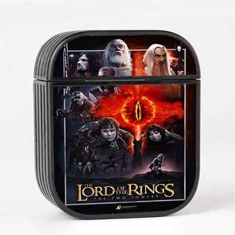 Pastele The Lord Of The Rings The Two Towers Custom AirPods Case Cover Awesome Personalized Apple AirPods Gen 1 AirPods Gen 2 AirPods Pro Hard Skin Protective Cover Sublimation Cases