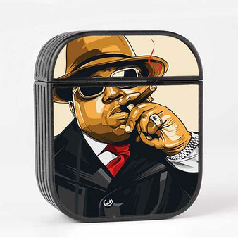 Pastele The Notorious BIG Custom AirPods Case Cover Awesome Personalized Apple AirPods Gen 1 AirPods Gen 2 AirPods Pro Hard Skin Protective Cover Sublimation Cases
