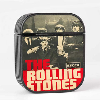 Pastele The Rolling Stones Vintage Custom AirPods Case Cover Awesome Personalized Apple AirPods Gen 1 AirPods Gen 2 AirPods Pro Hard Skin Protective Cover Sublimation Cases