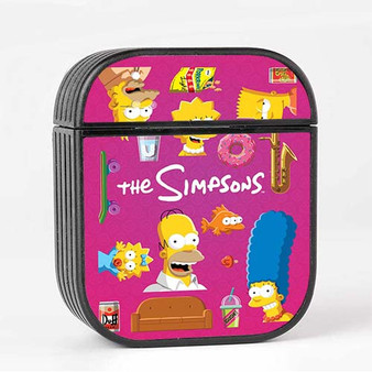 Pastele The Simpsons 2022 Custom AirPods Case Cover Awesome Personalized Apple AirPods Gen 1 AirPods Gen 2 AirPods Pro Hard Skin Protective Cover Sublimation Cases