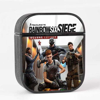 Pastele Tom Clancy s Rainbow Six Siege Custom AirPods Case Cover Awesome Personalized Apple AirPods Gen 1 AirPods Gen 2 AirPods Pro Hard Skin Protective Cover Sublimation Cases